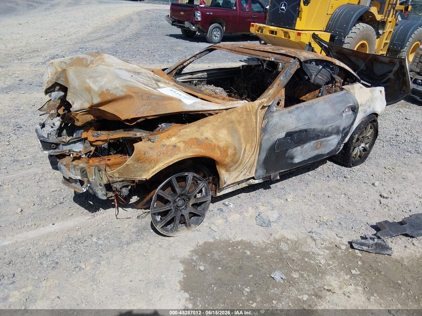 2005 Mercedes-benz Slk-klasse VIN WDBWK56FX5F057628 IAAI salvage auction — TOTAL BURN, Non-Repairable Certificate (West Virginia), sold $125 on 2026-08-05 (photo 2)