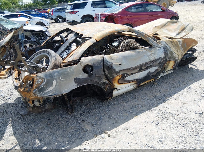 2005 Mercedes-benz Slk-klasse VIN WDBWK56FX5F057628 IAAI salvage auction — TOTAL BURN, Non-Repairable Certificate (West Virginia), sold $125 on 2026-08-05 (photo 4)