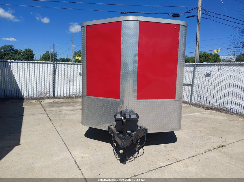 2020 Arising industries 16' enclosed VIN 5YCBE1623LH004196 IAAI salvage auction — UNKNOWN, Salvage (Missouri), sold $1,500 on 2026-07-14 (photo 6)