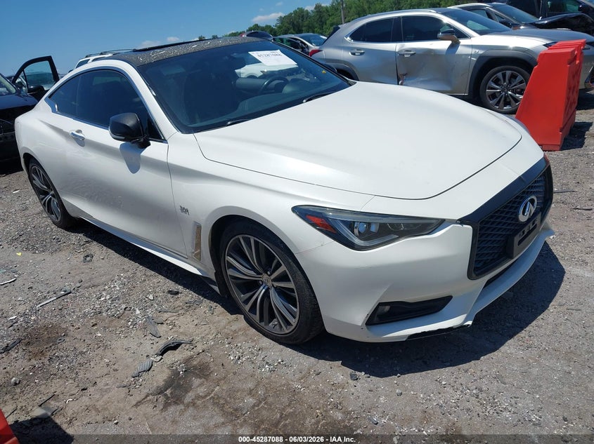 2017 Infiniti Q60 VIN JN1EV7EL0HM554326 — IAAI salvage auction photo