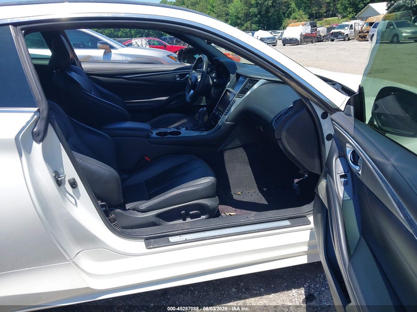 2017 Infiniti Q60 VIN JN1EV7EL0HM554326 IAAI salvage auction — RIGHT FRONT, Salvage Title, sold $7,450 on 2026-08-28 (photo 5)