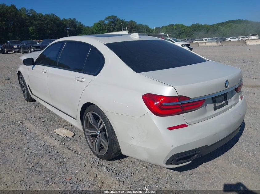 2019 BMW 7er VIN WBA7E2C52KB218447 IAAI salvage auction — FRONT END, Salvage Title, sold $2,650 on 2026-07-28 (photo 3)