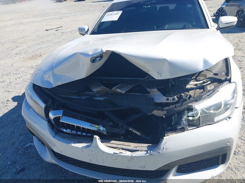 2019 BMW 7er VIN WBA7E2C52KB218447 IAAI salvage auction — FRONT END, Salvage Title, sold $2,650 on 2026-07-28 (photo 6)