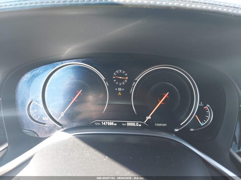 2019 BMW 7er VIN WBA7E2C52KB218447 IAAI salvage auction — FRONT END, Salvage Title, sold $2,650 on 2026-07-28 (photo 7)