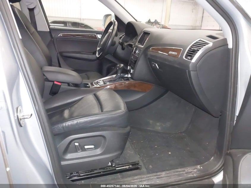 2016 Audi Q5 VIN WA1C2AFP1GA052463 IAAI salvage auction — LEFT FRONT, Salvage (Oregon), sold $3,700 on 2026-10-10 (photo 5)