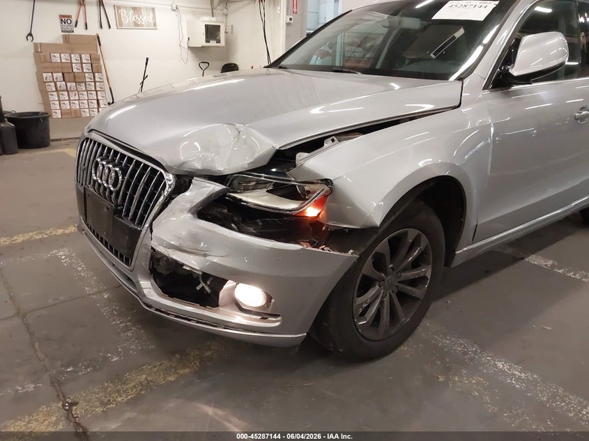 2016 Audi Q5 VIN WA1C2AFP1GA052463 IAAI salvage auction — LEFT FRONT, Salvage (Oregon), sold $3,700 on 2026-10-10 (photo 6)