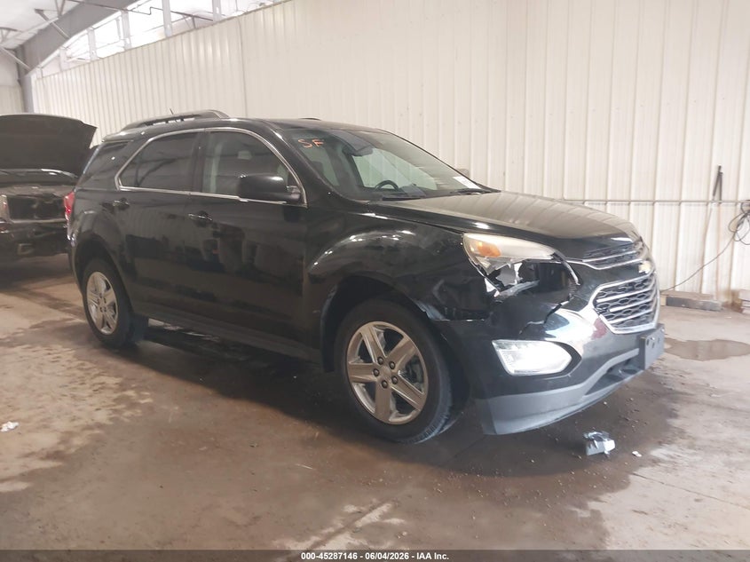 2016 Chevrolet Equinox VIN 2GNFLFEKXG6153802 IAAI salvage auction — RIGHT FRONT, Salvage Title, sold $2,100 on 2026-07-10 (photo 1)
