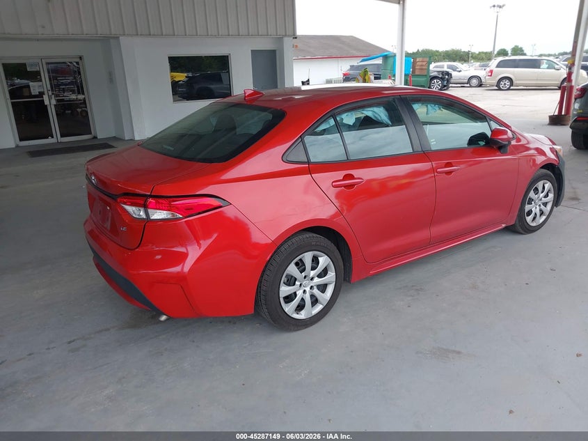 2021 Toyota Corolla VIN 5YFEPMAE0MP215019 IAAI salvage auction — LEFT SIDE, Salvage Title, sold $2,350 on 2026-07-08 (photo 4)