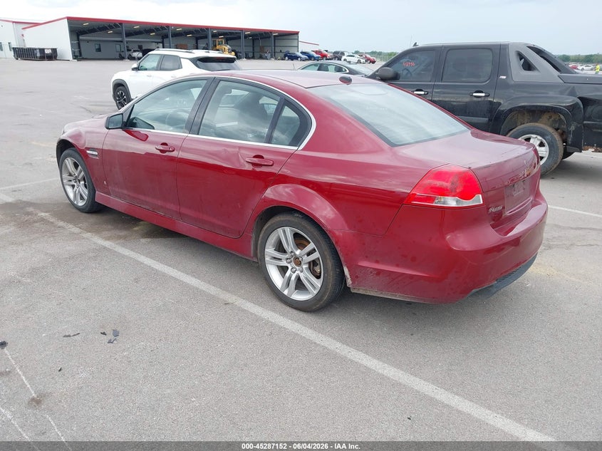 2009 Pontiac G8 VIN 6G2ER57749L233152 IAAI salvage auction — NORMAL WEAR, Certificate Of Title (Nebraska), sold $525 on 2026-07-23 (photo 3)