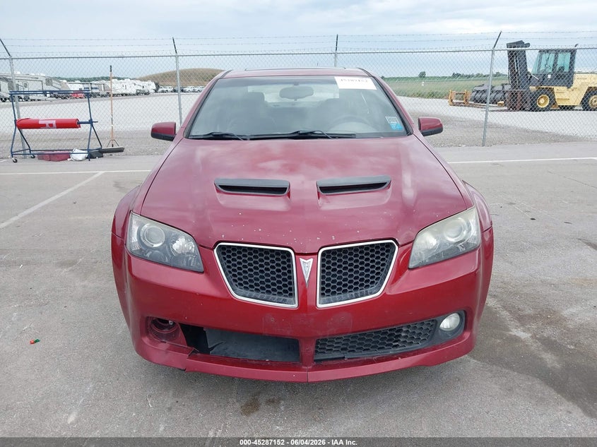 2009 Pontiac G8 VIN 6G2ER57749L233152 IAAI salvage auction — NORMAL WEAR, Certificate Of Title (Nebraska), sold $525 on 2026-07-23 (photo 6)