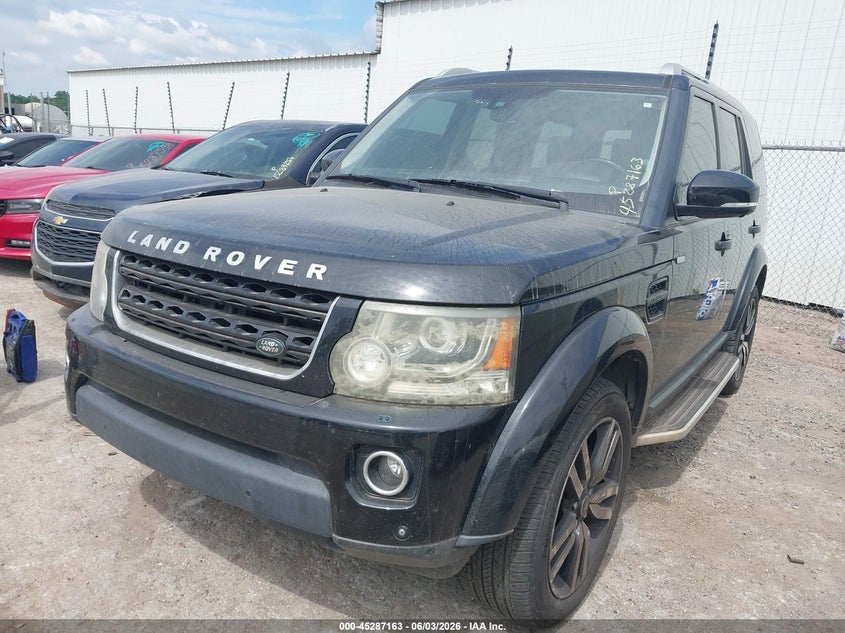 2016 Land rover Lr4 VIN SALAK2V64GA819856 IAAI salvage auction — NORMAL WEAR, Clear - Public Restricted (Oklahoma), sold $1,400 on 2026-07-29 (photo 2)