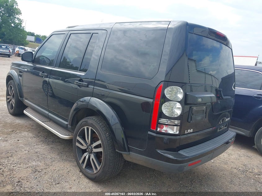 2016 Land rover Lr4 VIN SALAK2V64GA819856 IAAI salvage auction — NORMAL WEAR, Clear - Public Restricted (Oklahoma), sold $1,400 on 2026-07-29 (photo 3)