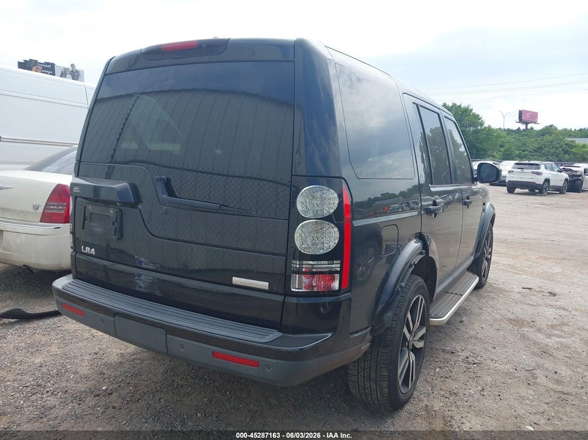 2016 Land rover Lr4 VIN SALAK2V64GA819856 IAAI salvage auction — NORMAL WEAR, Clear - Public Restricted (Oklahoma), sold $1,400 on 2026-07-29 (photo 4)