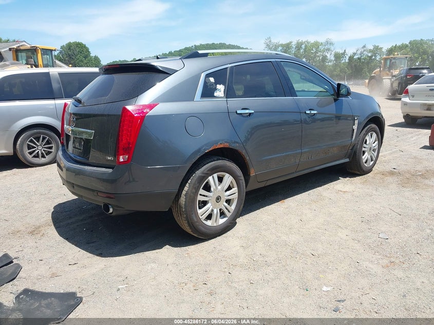2012 Cadillac Srx VIN 3GYFNDE3XCS555714 IAAI salvage auction — LEFT SIDE, Salvage (Ohio), sold $400 on 2026-08-01 (photo 4)