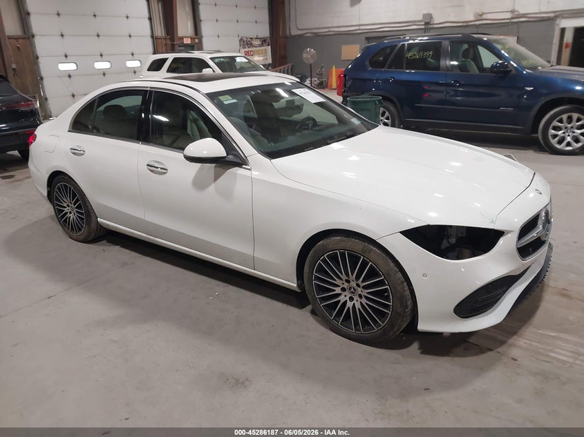 2024 Mercedes-benz C-klasse VIN W1KAF4HB4RR157030 IAAI salvage auction — FRONT END, Salvage Title, sold $18,600 on 2026-07-11 (photo 1)