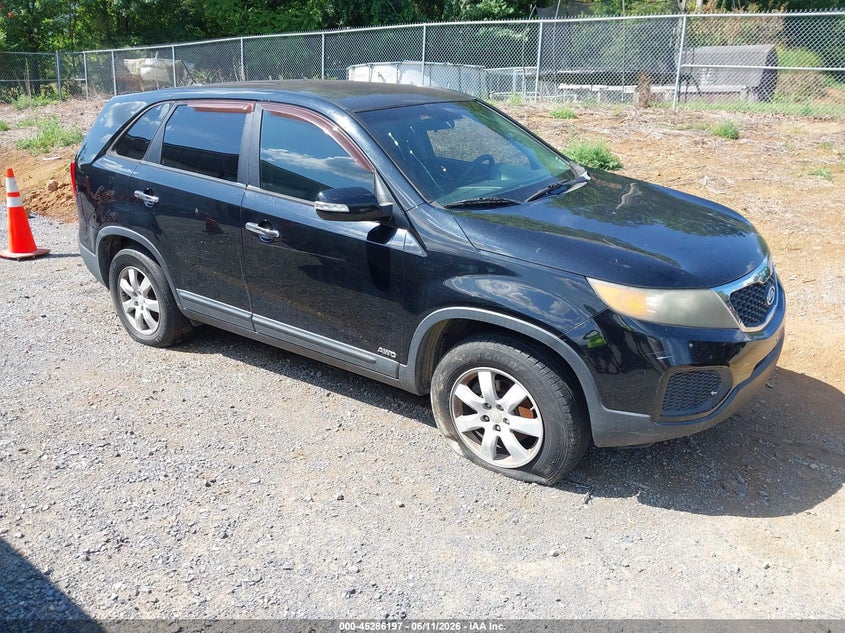 2011 Kia Sorento VIN 5XYKTCA12BG030509 IAAI salvage auction — NORMAL WEAR, Clear (Virginia), sold $400 on 2026-07-21 (photo 1)
