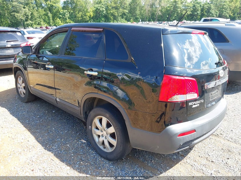 2011 Kia Sorento VIN 5XYKTCA12BG030509 IAAI salvage auction — NORMAL WEAR, Clear (Virginia), sold $400 on 2026-07-21 (photo 6)