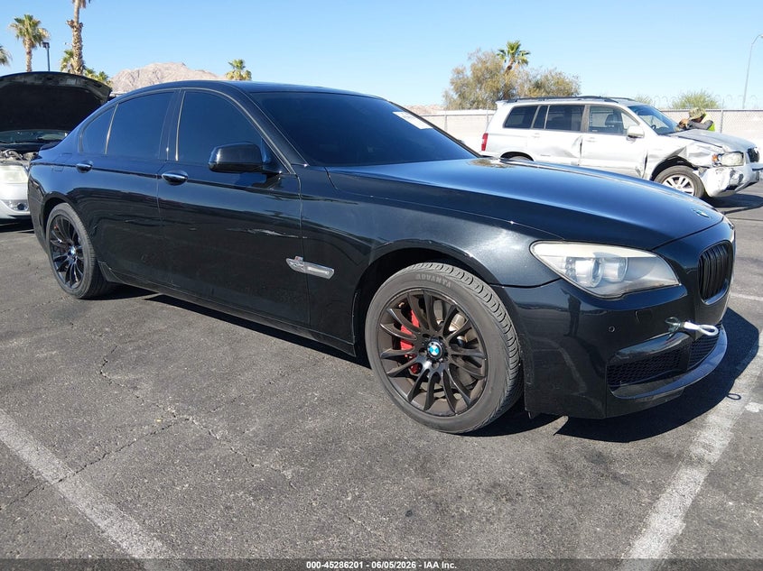 2012 BMW 7er VIN WBAKC6C53CC397276 IAAI salvage auction — REAR END, Salvage Title, sold $1,450 on 2026-07-24 (photo 1)