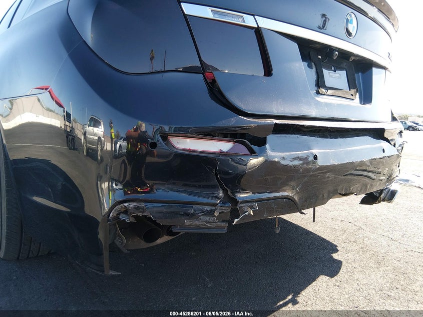 2012 BMW 7er VIN WBAKC6C53CC397276 IAAI salvage auction — REAR END, Salvage Title, sold $1,450 on 2026-07-24 (photo 6)