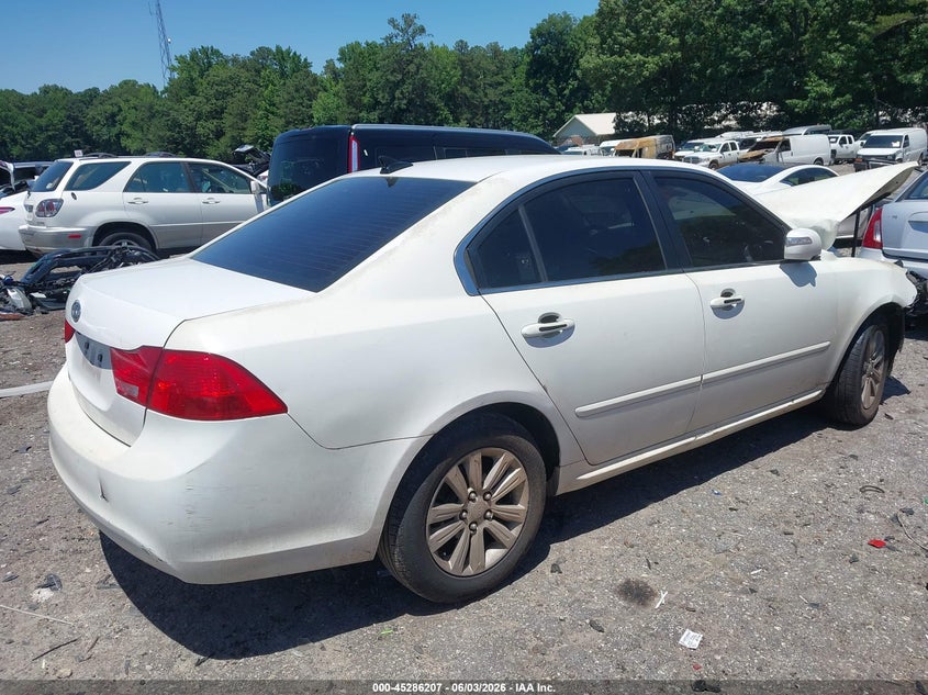 2010 Kia Optima VIN KNAGG4A85A5436382 IAAI salvage auction — FRONT & REAR, Salvage (Georgia), sold $400 on 2026-07-08 (photo 4)