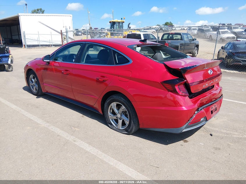 2021 Hyundai Sonata VIN 5NPEG4JA3MH071511 IAAI salvage auction — REAR END, Salvage (Mississippi), sold $3,000 on 2026-08-01 (photo 3)