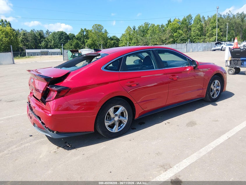 2021 Hyundai Sonata VIN 5NPEG4JA3MH071511 IAAI salvage auction — REAR END, Salvage (Mississippi), sold $3,000 on 2026-08-01 (photo 4)