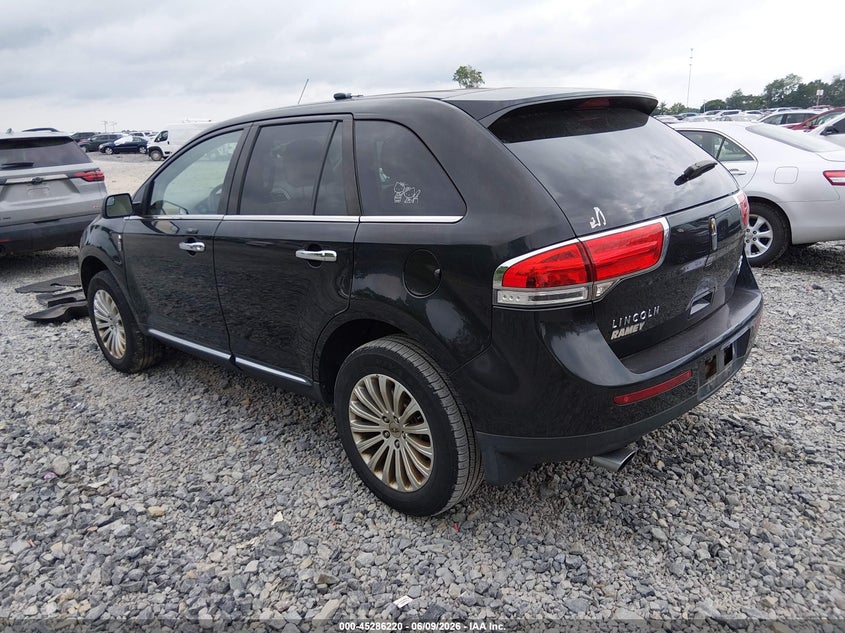 2013 Lincoln Mkx VIN 2LMDJ8JK1DBL33261 IAAI salvage auction — FRONT END, Salvage (West Virginia), sold $325 on 2026-07-19 (photo 3)