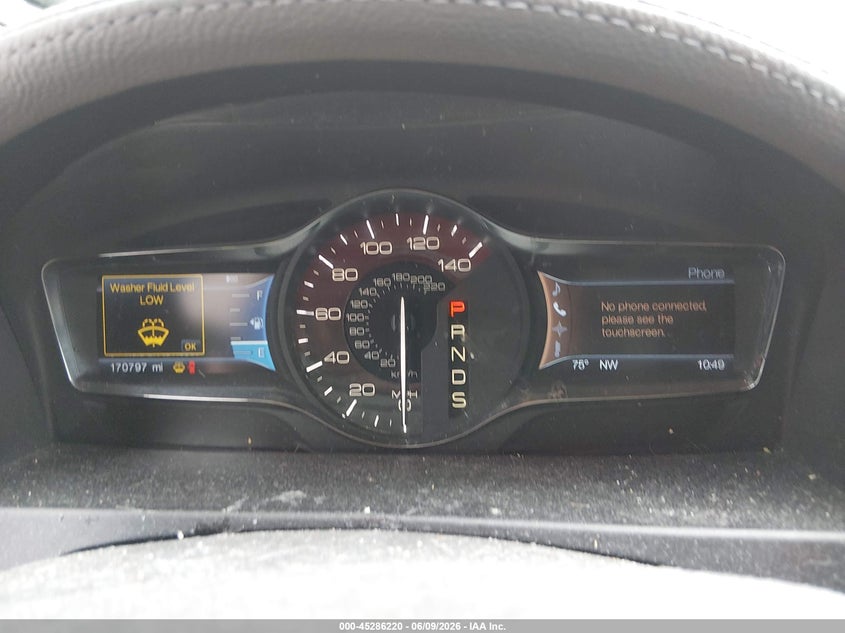 2013 Lincoln Mkx VIN 2LMDJ8JK1DBL33261 IAAI salvage auction — FRONT END, Salvage (West Virginia), sold $325 on 2026-07-19 (photo 7)