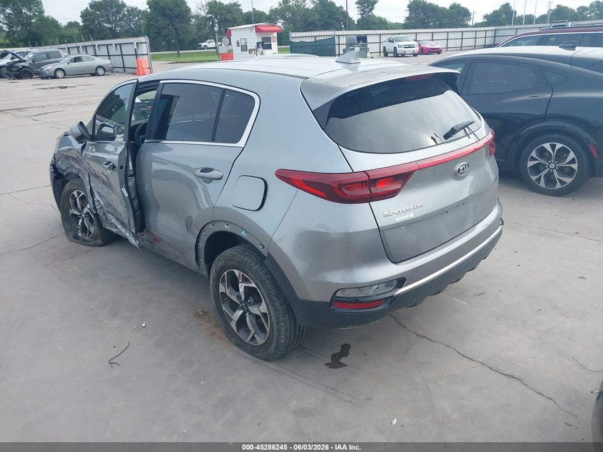 2021 Kia Sportage VIN KNDPM3AC6M7932312 IAAI salvage auction — LEFT SIDE, Original (Texas), sold $2,800 on 2026-07-14 (photo 3)