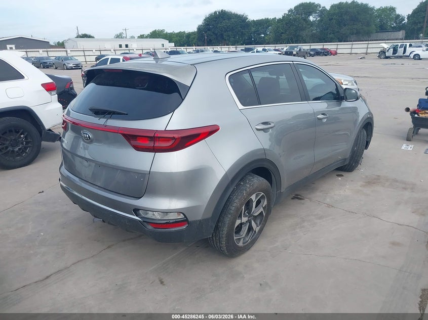 2021 Kia Sportage VIN KNDPM3AC6M7932312 IAAI salvage auction — LEFT SIDE, Original (Texas), sold $2,800 on 2026-07-14 (photo 4)