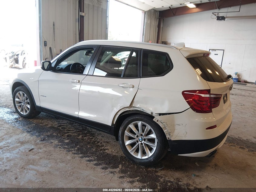 2013 BMW X3 VIN 5UXWX9C54D0D02853 IAAI salvage auction — LEFT SIDE, Salvage Title, sold $1,950 on 2026-07-14 (photo 3)
