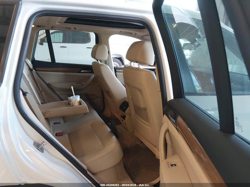 2013 BMW X3 VIN 5UXWX9C54D0D02853 IAAI salvage auction — LEFT SIDE, Salvage Title, sold $1,950 on 2026-07-14 (photo 8)