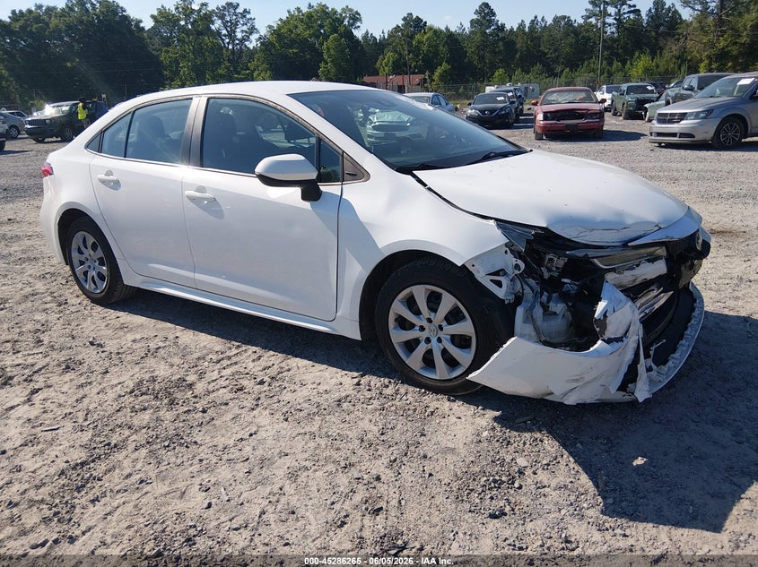 2021 Toyota Corolla VIN 5YFEPMAE9MP264221 IAAI salvage auction — LEFT FRONT, Wait Title, sold $325 on 2026-09-05 (photo 1)