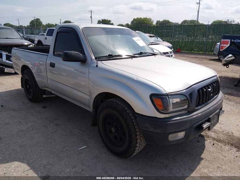2004 Toyota Tacoma VIN 5TENL42N94Z322073 IAAI salvage auction — HAIL, Salvage (Kansas), sold $3,350 on 2026-07-10 (photo 1)