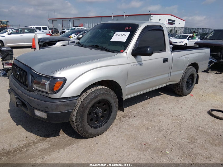 2004 Toyota Tacoma VIN 5TENL42N94Z322073 IAAI salvage auction — HAIL, Salvage (Kansas), sold $3,350 on 2026-07-10 (photo 2)