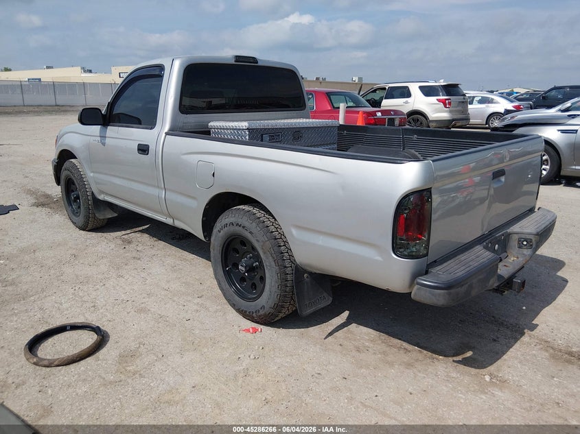 2004 Toyota Tacoma VIN 5TENL42N94Z322073 IAAI salvage auction — HAIL, Salvage (Kansas), sold $3,350 on 2026-07-10 (photo 3)