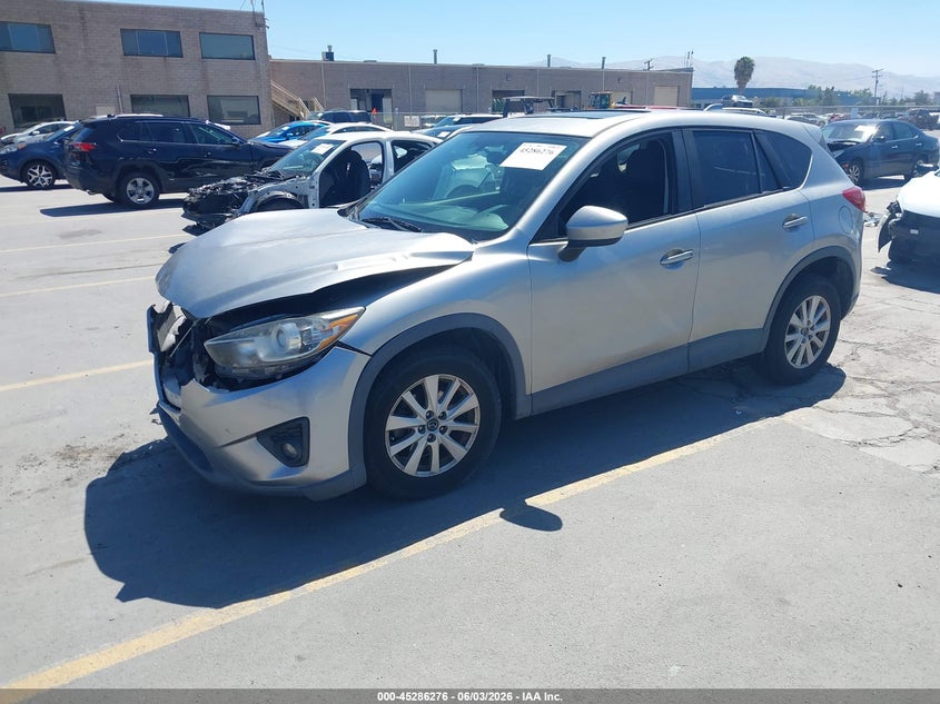 2013 Mazda Cx-5 VIN JM3KE2CE5D0102906 IAAI salvage auction — RIGHT FRONT, Salvage Title, sold $1,150 on 2026-07-13 (photo 2)