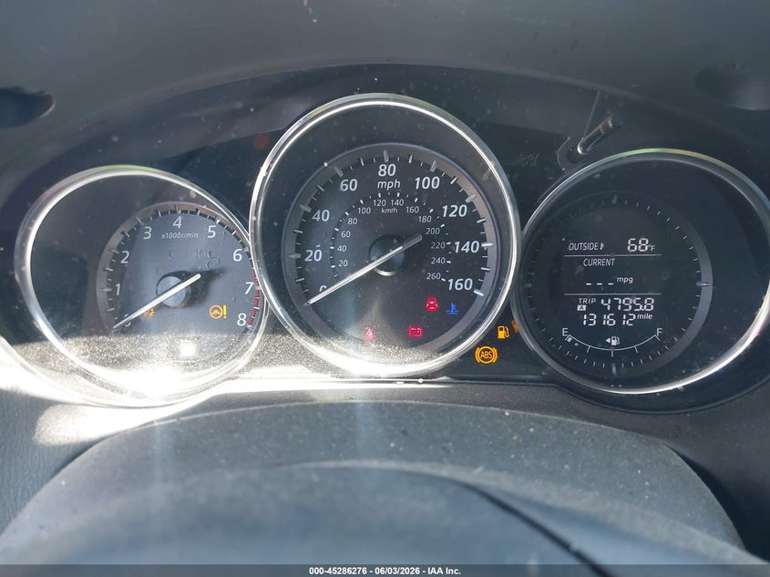 2013 Mazda Cx-5 VIN JM3KE2CE5D0102906 IAAI salvage auction — RIGHT FRONT, Salvage Title, sold $1,150 on 2026-07-13 (photo 7)