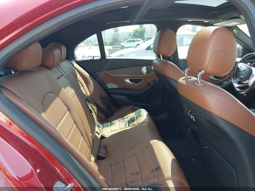 2021 Mercedes-benz C-klasse VIN W1KWF8DB0MR620843 IAAI salvage auction — LEFT FRONT, Clear - Dealer Only (California), sold $8,600 on 2026-07-29 (photo 8)