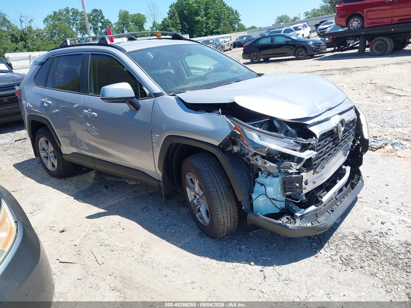 2025 Toyota Rav 4 VIN JTMRWRFV7SJ083971 IAAI salvage auction — FRONT END, Salvage Title, sold $14,100 on 2026-07-11 (photo 1)