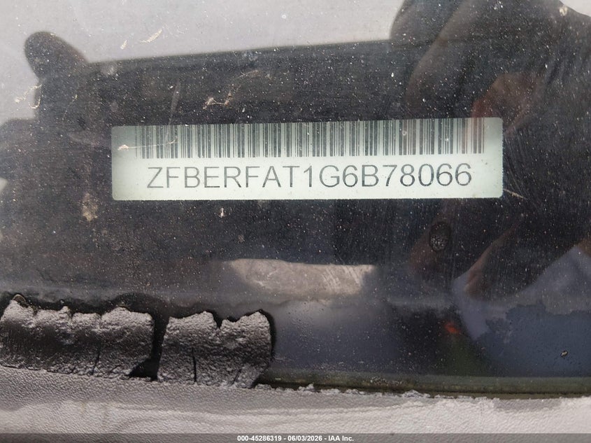 2016 Ram Promaster city VIN ZFBERFAT1G6B78066 IAAI salvage auction — LEFT REAR, Salvage Title, sold $2,825 on 2026-07-09 (photo 9)