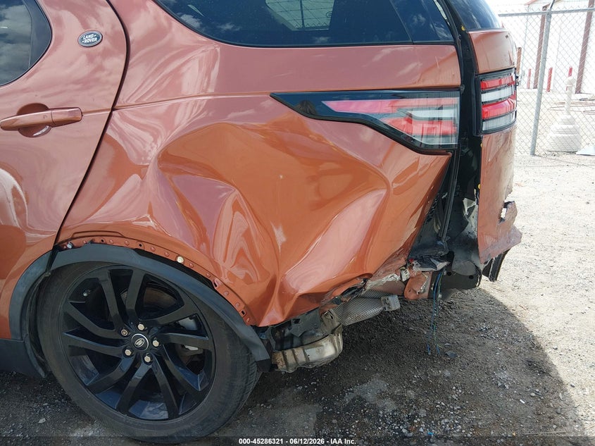 2018 Land rover Discovery VIN SALRT2RK9JA061074 IAAI salvage auction — LEFT REAR, Salvage Title, sold $7,550 on 2026-08-21 (photo 6)