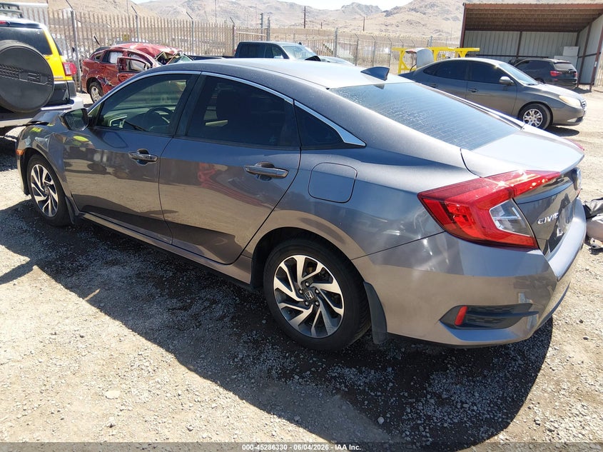 2018 Honda Civic VIN 19XFC2F78JE022354 IAAI salvage auction — FRONT END, Salvage Title, sold $3,700 on 2026-07-24 (photo 3)