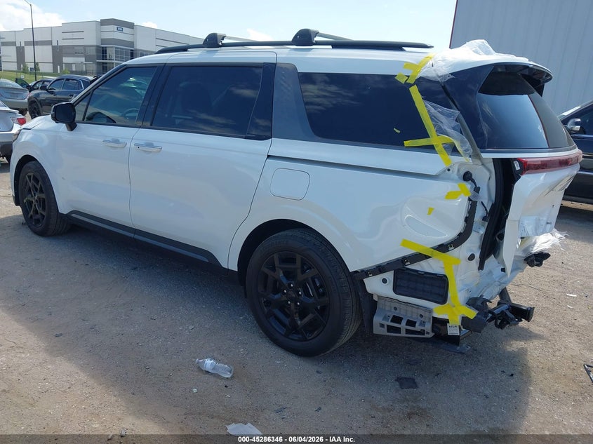 2025 Kia Carnival VIN KNDNE5KA1S6071797 IAAI salvage auction — REAR END, Original (Texas), sold $20,000 on 2026-07-07 (photo 3)