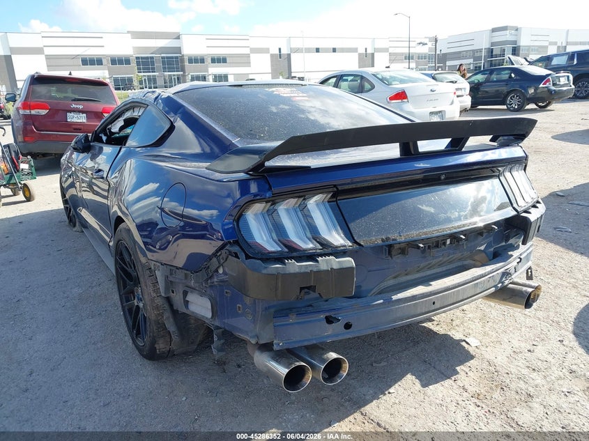 2018 Ford Mustang VIN 1FA6P8CF7J5110834 IAAI salvage auction — ROLLOVER, Salvage Title, sold $3,150 on 2026-07-09 (photo 3)