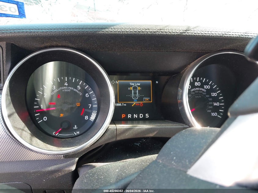 2018 Ford Mustang VIN 1FA6P8CF7J5110834 IAAI salvage auction — ROLLOVER, Salvage Title, sold $3,150 on 2026-07-09 (photo 7)