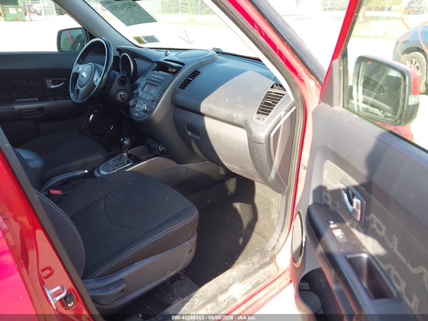 2013 Kia Soul VIN KNDJT2A63D7592842 IAAI salvage auction — FRONT END, Mv-907A (New York), sold $25 on 2026-07-28 (photo 5)