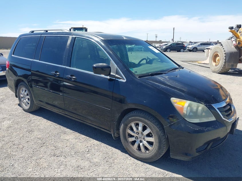 2008 Honda Odyssey VIN 5FNRL38718B062411 IAAI salvage auction — LEFT SIDE, Salvage (California), sold $475 on 2026-07-09 (photo 1)