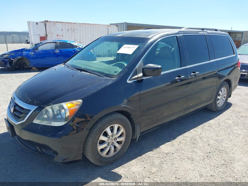 2008 Honda Odyssey VIN 5FNRL38718B062411 IAAI salvage auction — LEFT SIDE, Salvage (California), sold $475 on 2026-07-09 (photo 2)