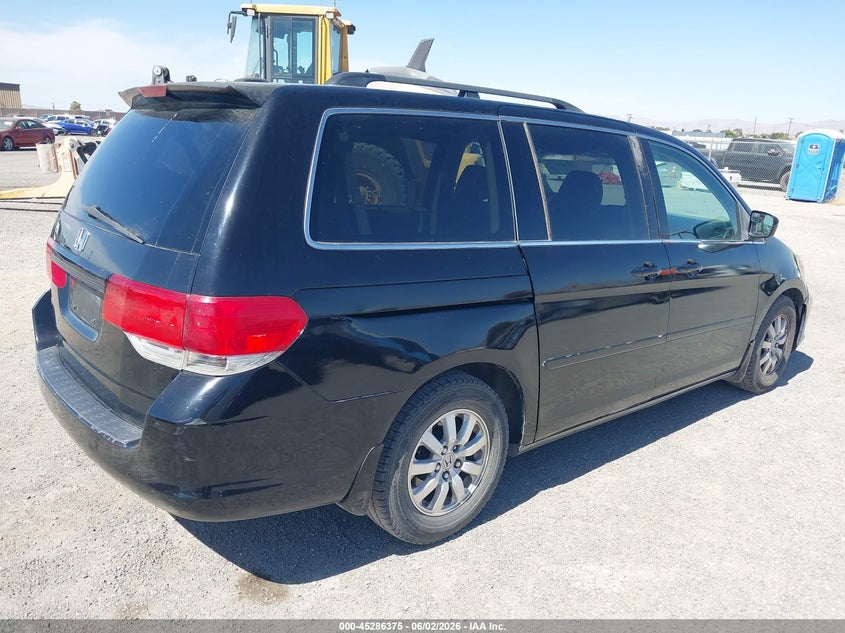 2008 Honda Odyssey VIN 5FNRL38718B062411 IAAI salvage auction — LEFT SIDE, Salvage (California), sold $475 on 2026-07-09 (photo 4)